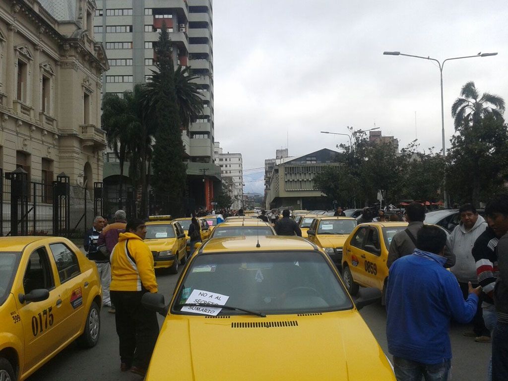 Taxistas autoconvocados