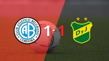 Reparto de puntos en el empate a uno entre Belgrano y Defensa y Justicia