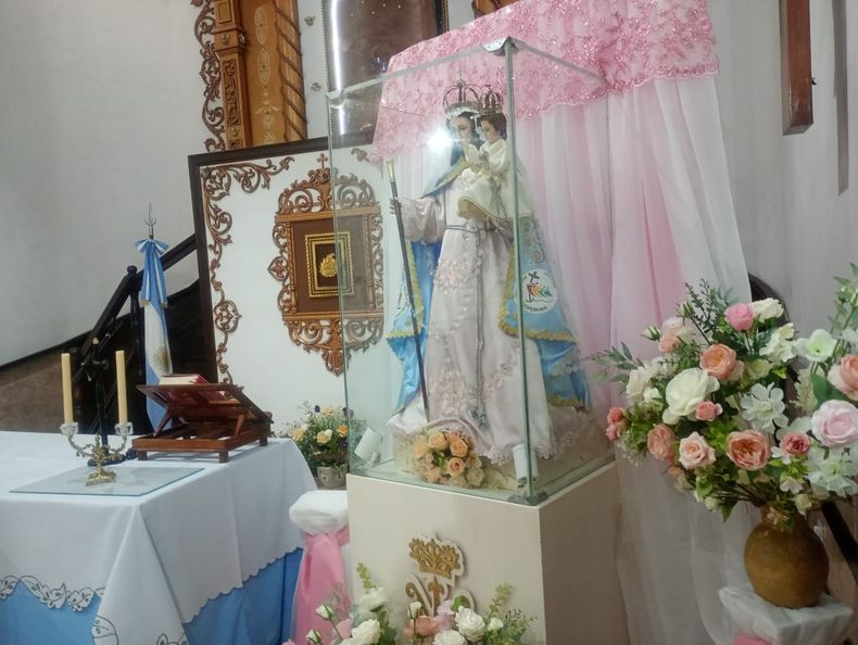 Virgen de Río Blanco: comenzó la novena