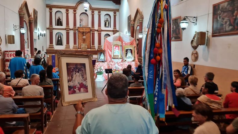 Comenzó la novena de la virgen de Punta Corral en Tilcara