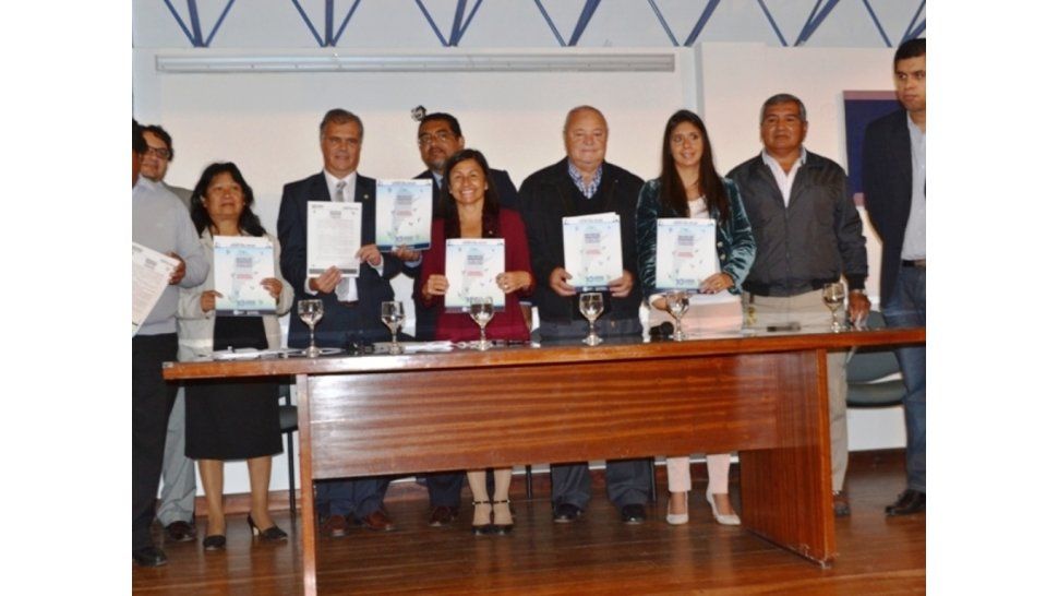 Autoridades presentes