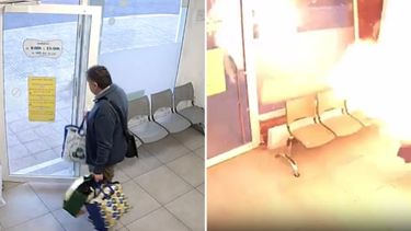 Un lavarropas explotó en una lavandería de La Coruña, España.