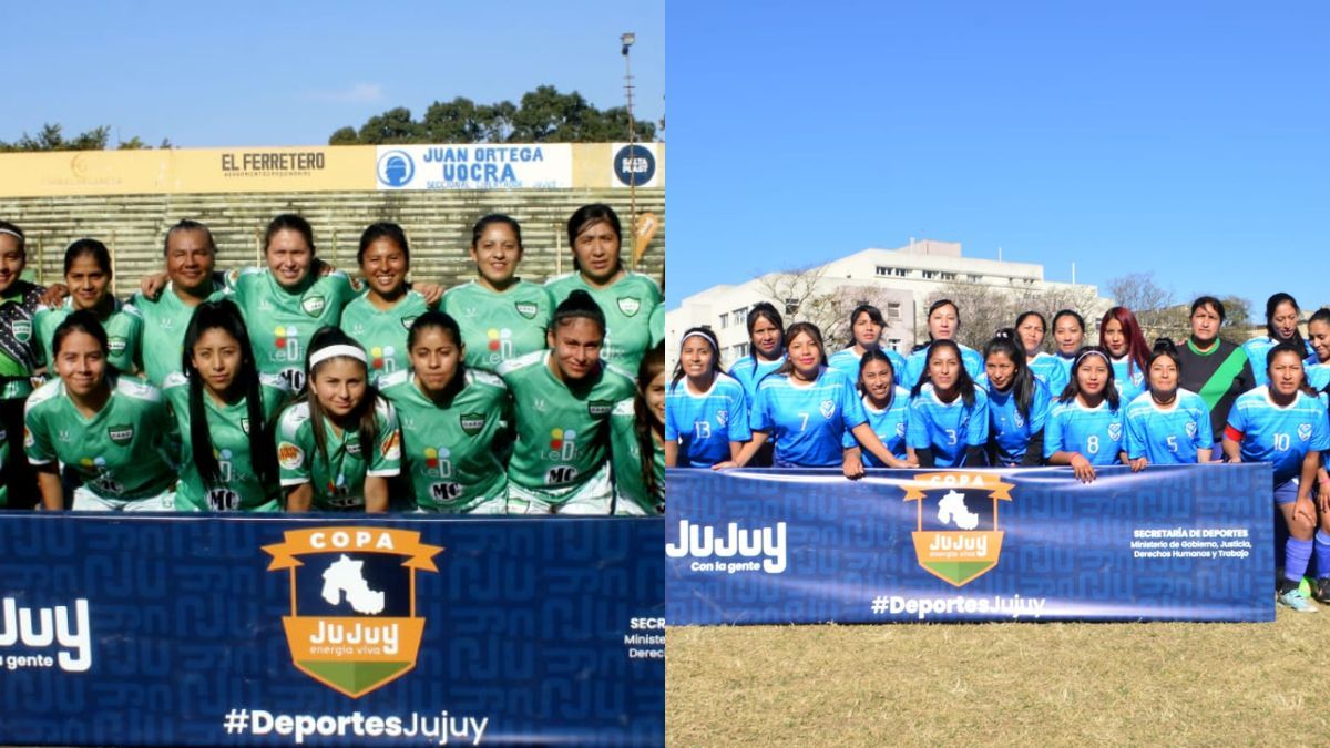 Final Copa Jujuy Femenina: Atlético El Carmen y Defensores de Belgrano de Tilcara.