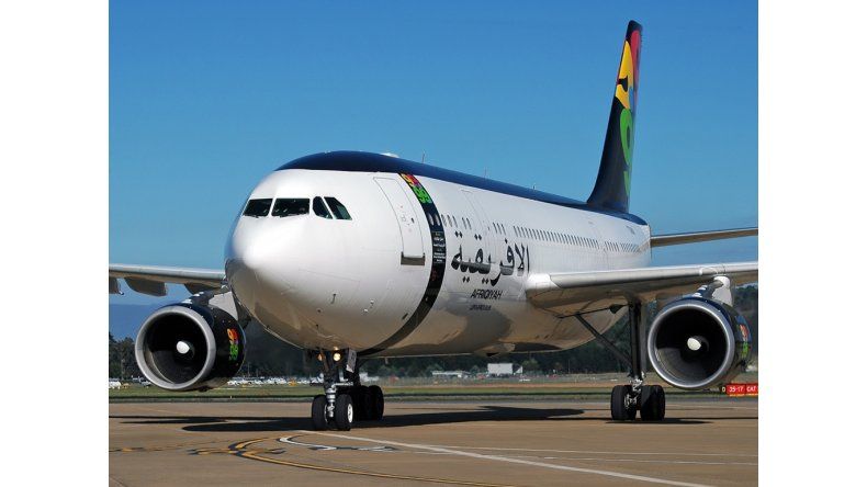 Avión de Afriqiyah Airways