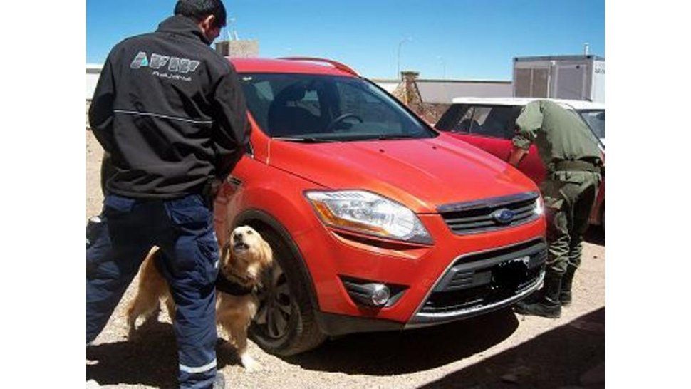 Auto secuestrado