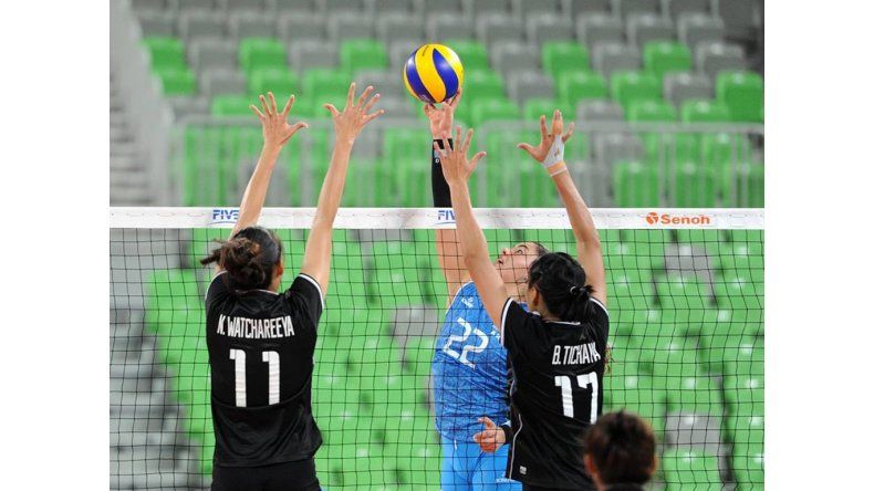 Camila Hiruela en el mundial