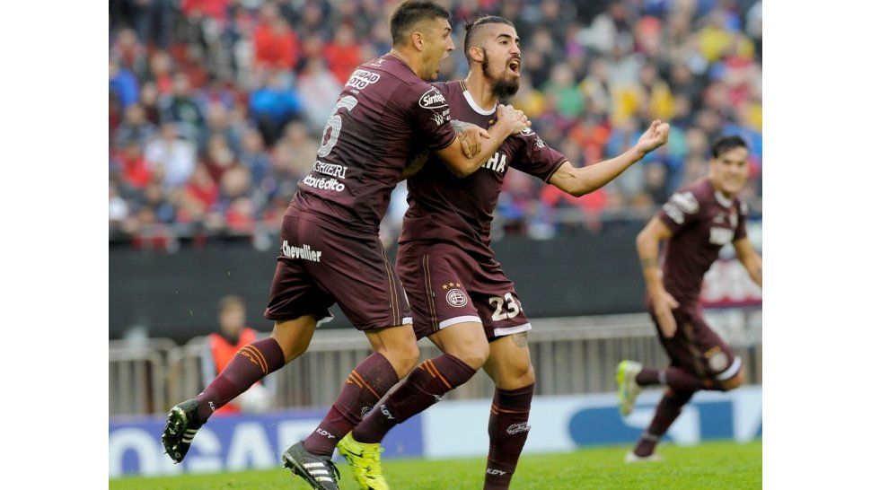 Festejo de Lanús