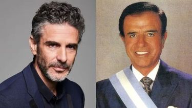 Leonardo Sbaraglia en la piel de Carlos Menem.