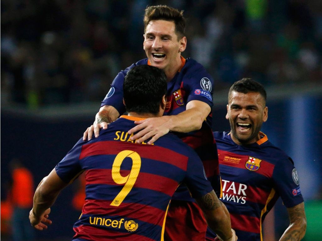 Barcelona ganó  la Supercopa