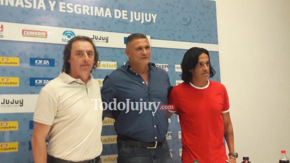 Presentaron a Sialle: Gimnasia tiene un equipo competitivo