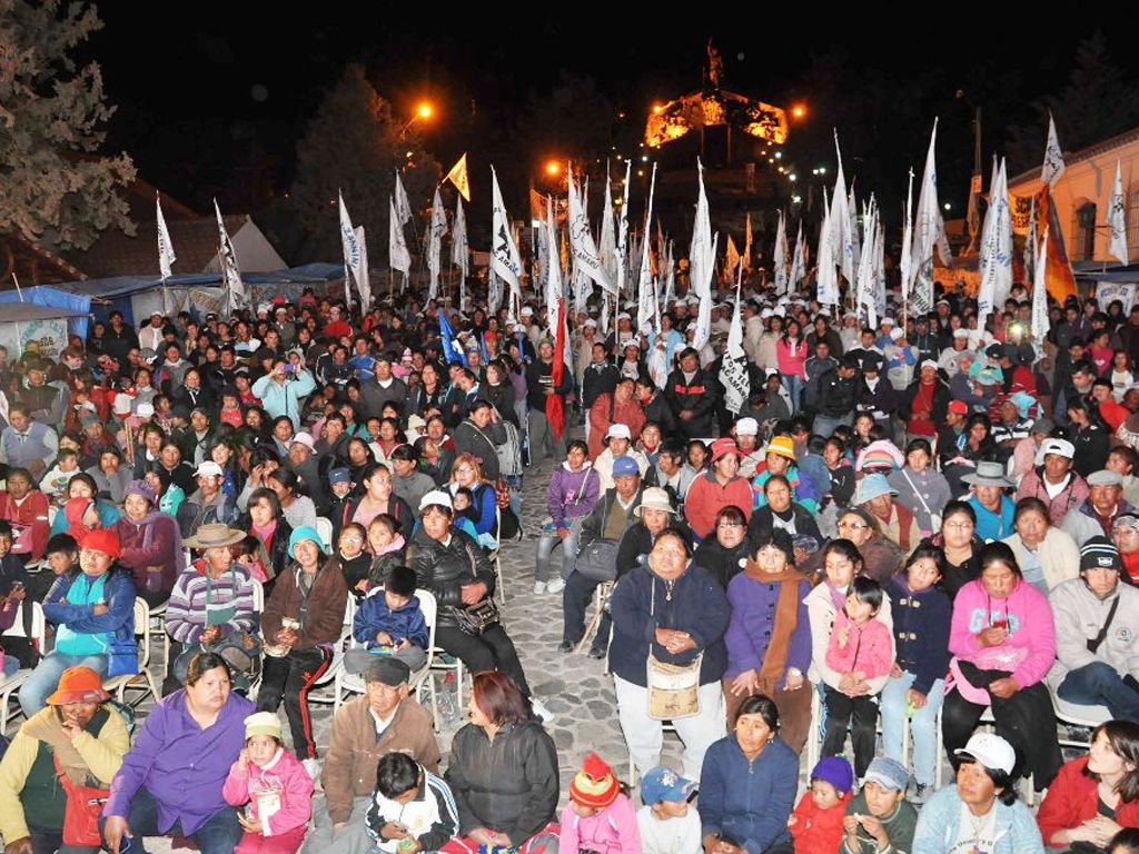 Acto en la Quebrada
