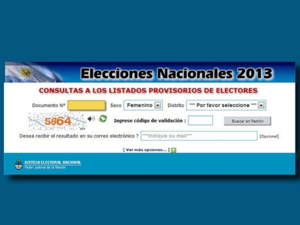 Padrón electoral