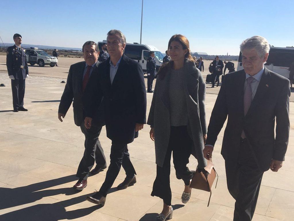 Macri llegó a España