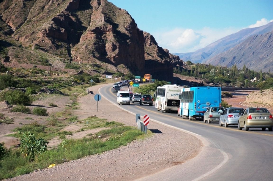 Caravana de vehiculos