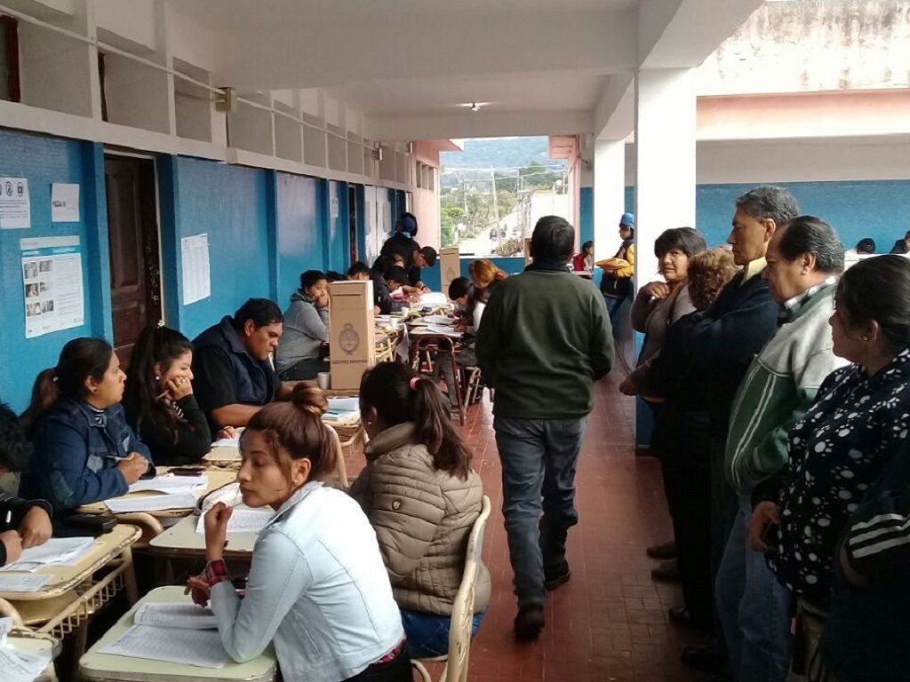 Votación en Libertador