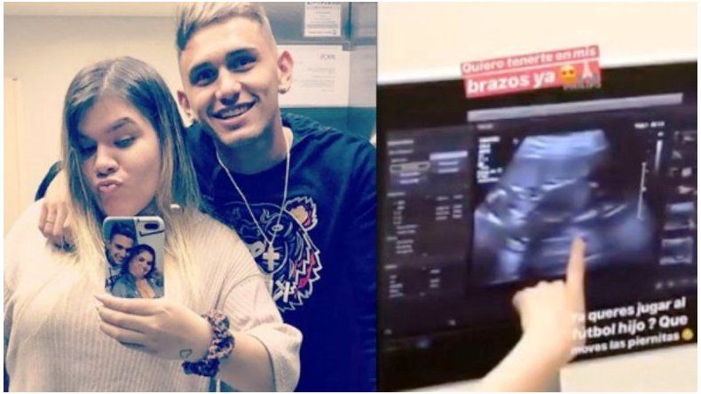 Ansiosos: Morena Rial y Facundo Ambrosioni mostraron la pancita de seis meses de su primer hijo