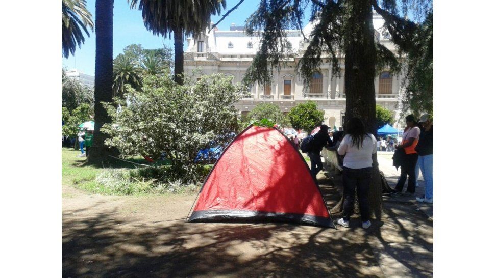Acampe de ATE