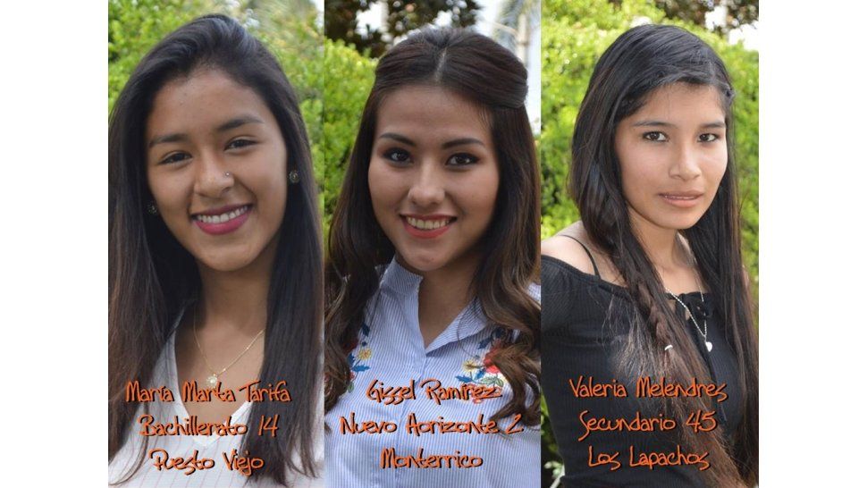 Candidatas de El Carmen