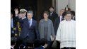 Macri en el Tedeum junto a Juliana