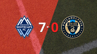 Thomas Müller  y Emmanuel Sabbi lideran la goleada de Vancouver Whitecaps FC a Philadelphia Union