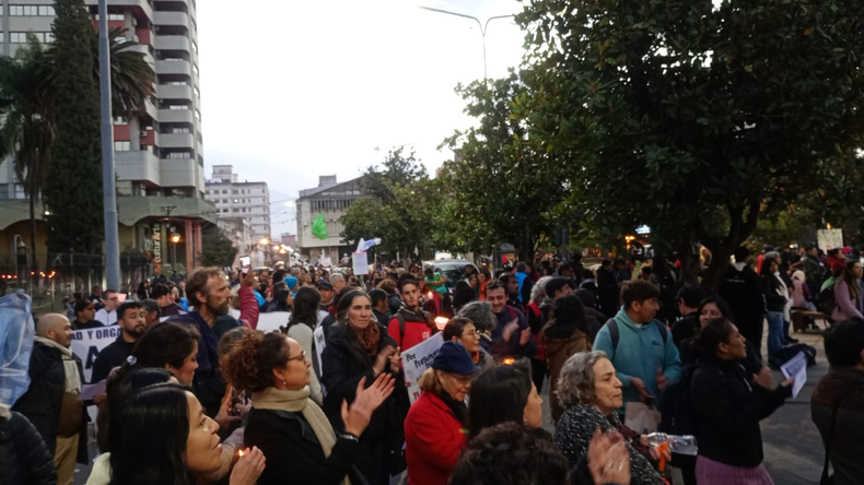 Reclamo universitario: marcha en Jujuy.