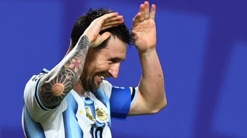 Goleada de Argentina a Argelia (Foto: Reuters)