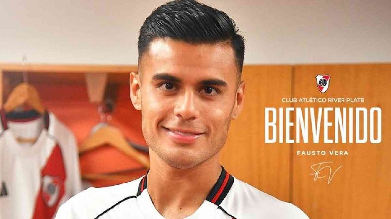 Fausto Vera firmó con River Plate