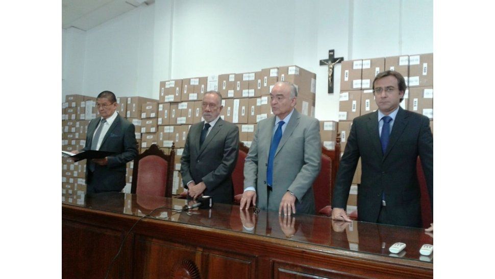 Autoridades presentes