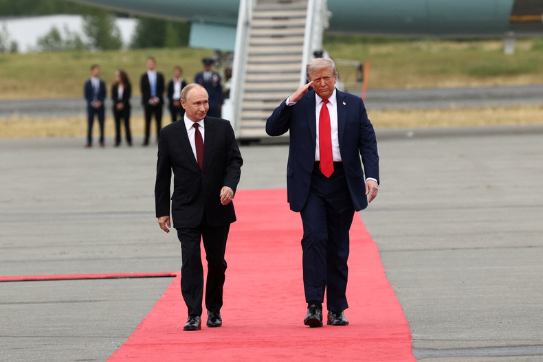 Donald Trump y Vladimir Putin.