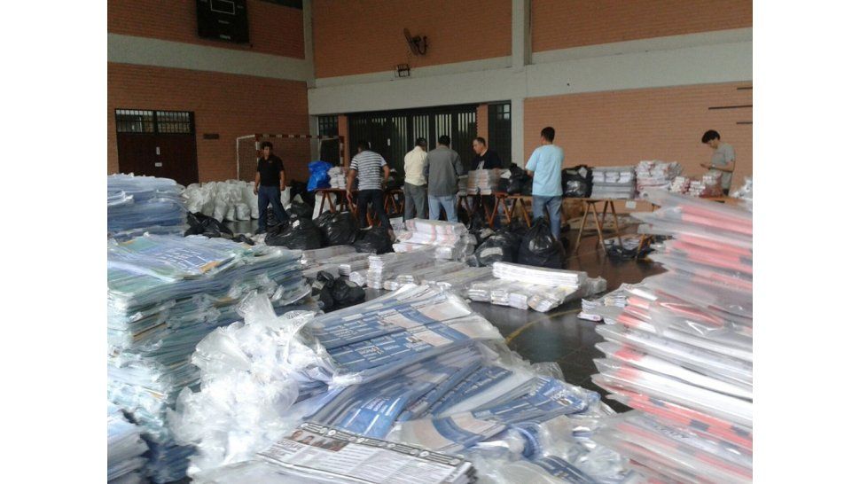 Organización de boletas