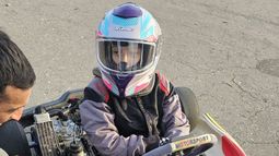 Es de Jujuy, tiene 10 años y competirá en el circuito nacional de karting
