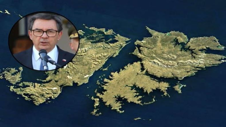 El ministro de Defensa de Chile respaldó el reclamo argentino por Malvinas.
