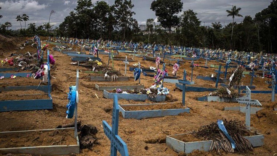 Brasil lidera la triste cifra de muertos con covid-19 en Latinoamérica con más de 246.500 decesos por esta enfermedad y más de 10 millones de contagios.