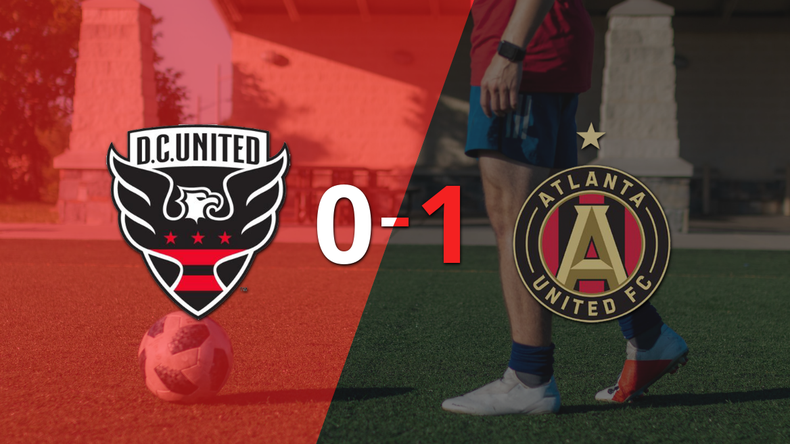 A Atlanta United no le sobró nada, pero venció a DC United por 1 a 0