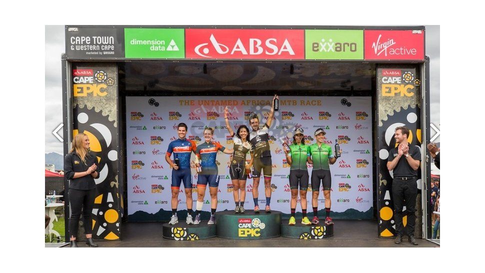 Agustina Apaza y César Lettoli finalizaron segundos en Sudáfrica