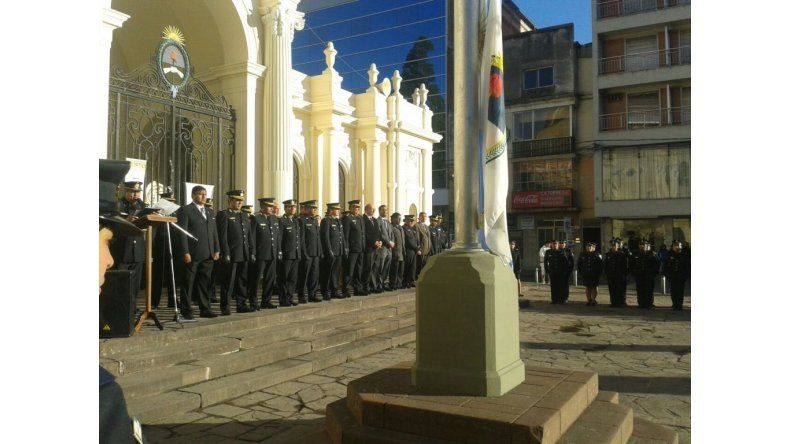 Acto en atrio de la Catedral