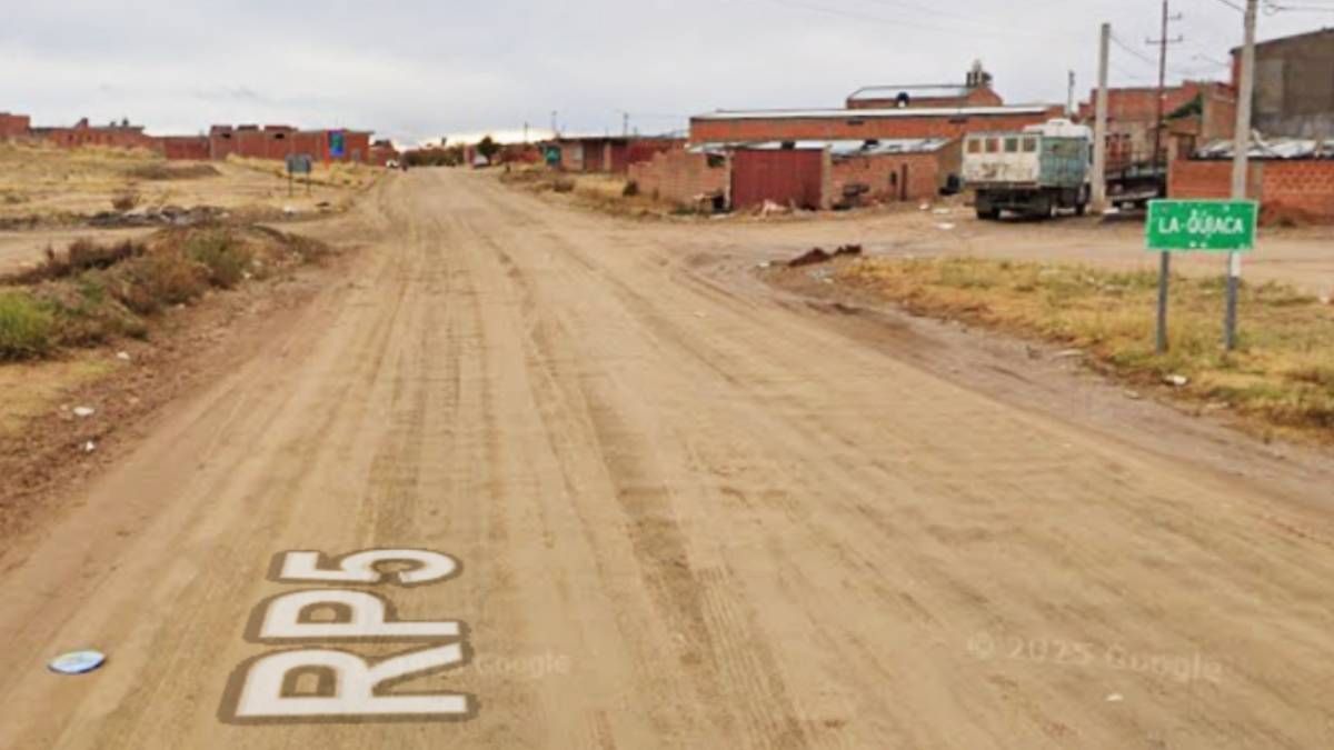 Ruta Provincial N°5 en La Quiaca- Foto Google Maps
