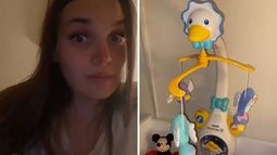 Uno de los juguetes de su bebé se prendió solo y el escalofriante video se hizo viral.&nbsp;