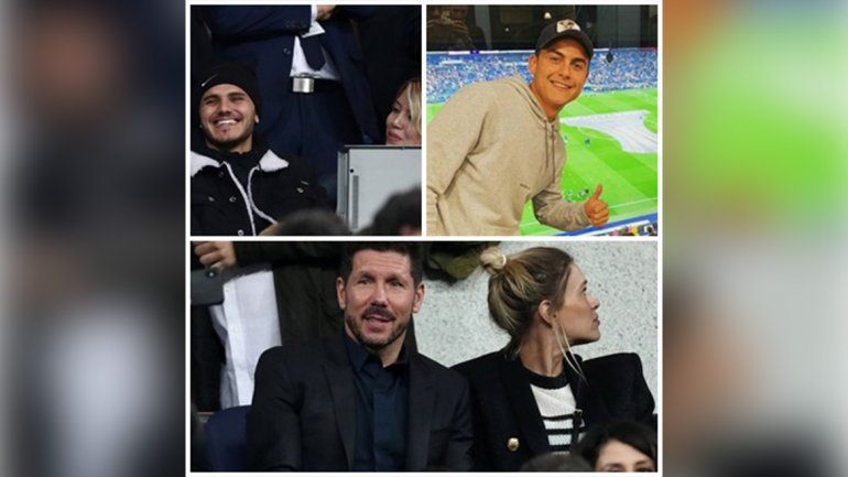 Famosos en el Bernabeu