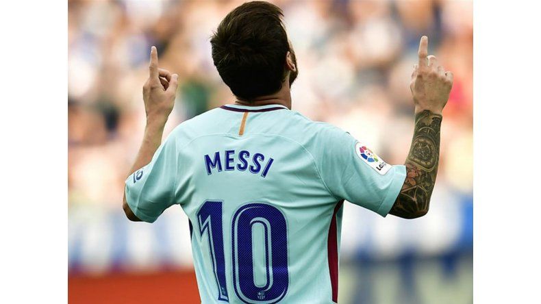 Messi anotó en la victoria del Barcelona