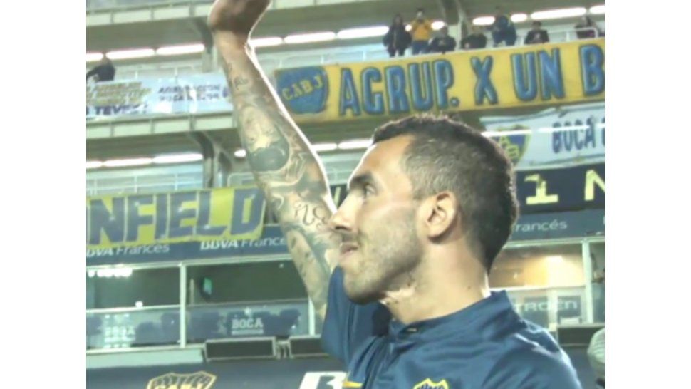 Carlos Tevez volvió a Boca