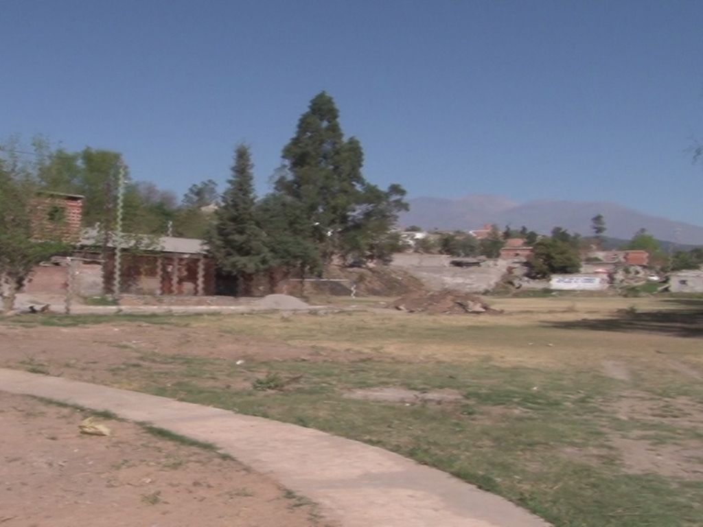 Obras inconclusas - barrio Bajo Éxodo