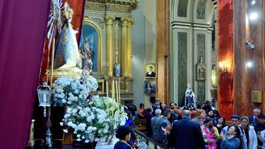 Señor y la Virgen del milagro: llegan peregrinos de todo el país