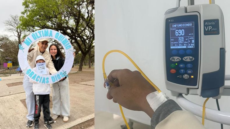 Julián Tejerina, el jujeño que padece cáncer y que muestra el proceso para ayudar a otros.
