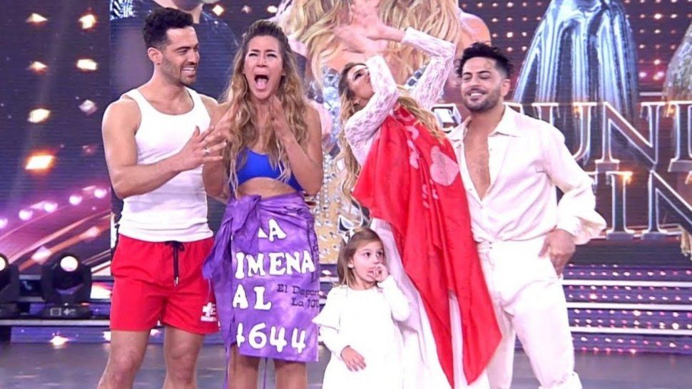 Jimena Barón y Mauro Caiazza son los segundos finalistas del Bailando