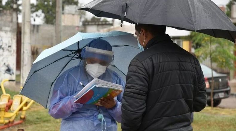 Rastrillaje de casos de COVID-19 en Jujuy. /Prensa Gobernación