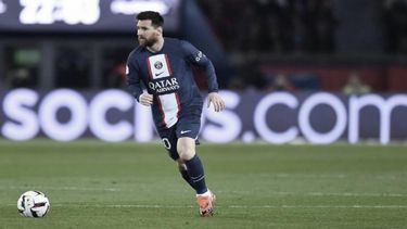 Lionel Messi regresó este lunes a los entrenamientos del PSG.