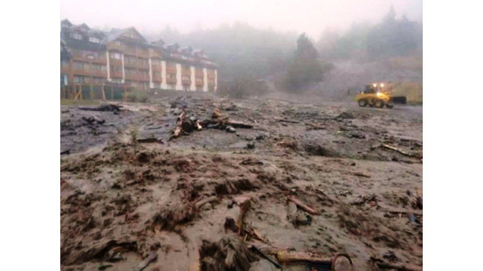 Lluvia en Bariloche