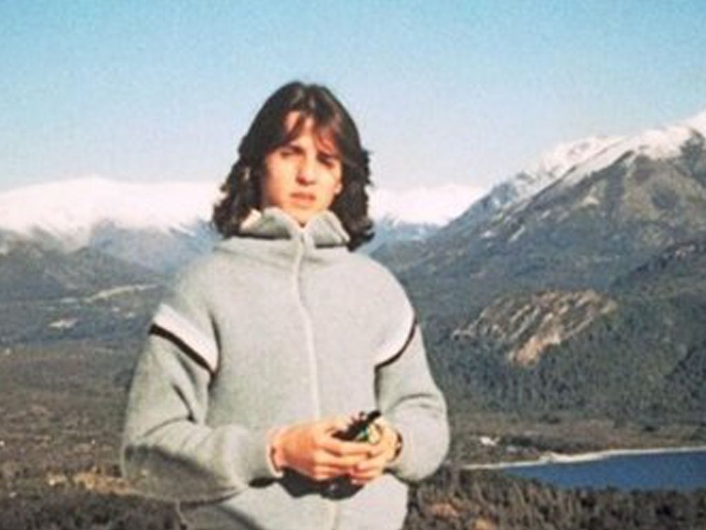 Lopez en su viaje de egresados