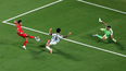Argentina y Suiza empatan 1-1: Breel Embolo fue expulsado por simulación